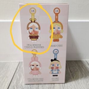 POP MART CRYBABY - Crying Again Vinyl Plush - I'll Bring You A Flower